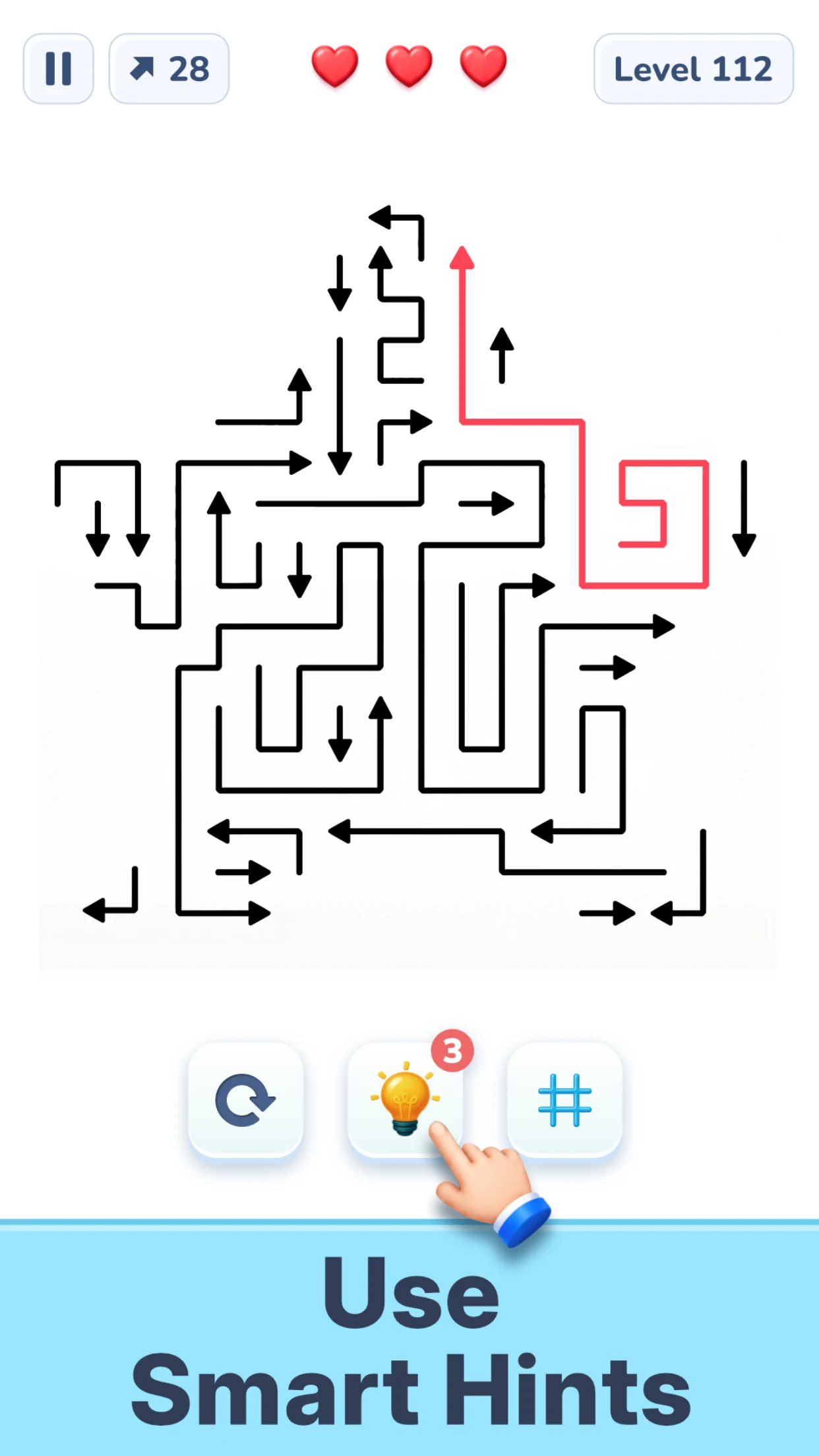 Arrow Maze Escape - Arrow Game screenshot